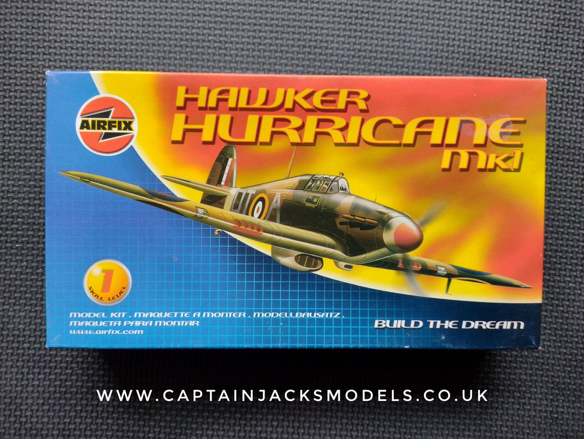 Available at captainjacksmodels.co.uk
#airfix #revell #modelkit #modelmaking #plastickit #captainjacksmodels #hawkerhurricane #modelaircraft #modelplane #fighterplane #wwII #WW2