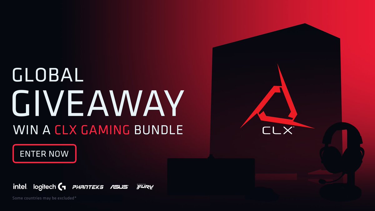 CLXGaming's tweet image. ▪️🚨 GLOBAL PC GIVEAWAY 🚨▪️

You guys asked, we listened. We have an all new GIVEAWAY open GLOBALLY!

We are giving you a chance to win a custom CLX Ra PC!

⚫️ LIKE 
🔴 RETWEET 
⚪️ TAG A FRIEND 

Enter here:
giveaways.joinsurf.com/CLXGaming/nv7

#CLXGaming #evokethegods #CLXRa