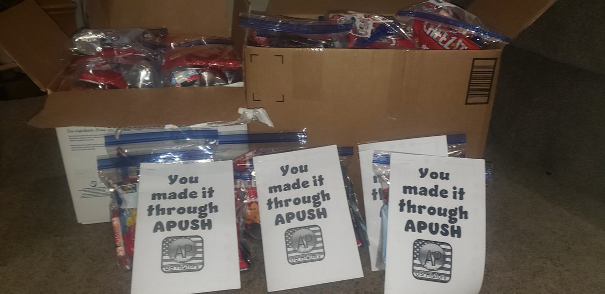 Day before my students take the AP US History exam. Getting my students hyped and excited today! They worked so hard all year and I am SO proud of them 🙂🇺🇲 <a href="/LaPlataHS/">La Plata High School</a> #WarriorSpirit