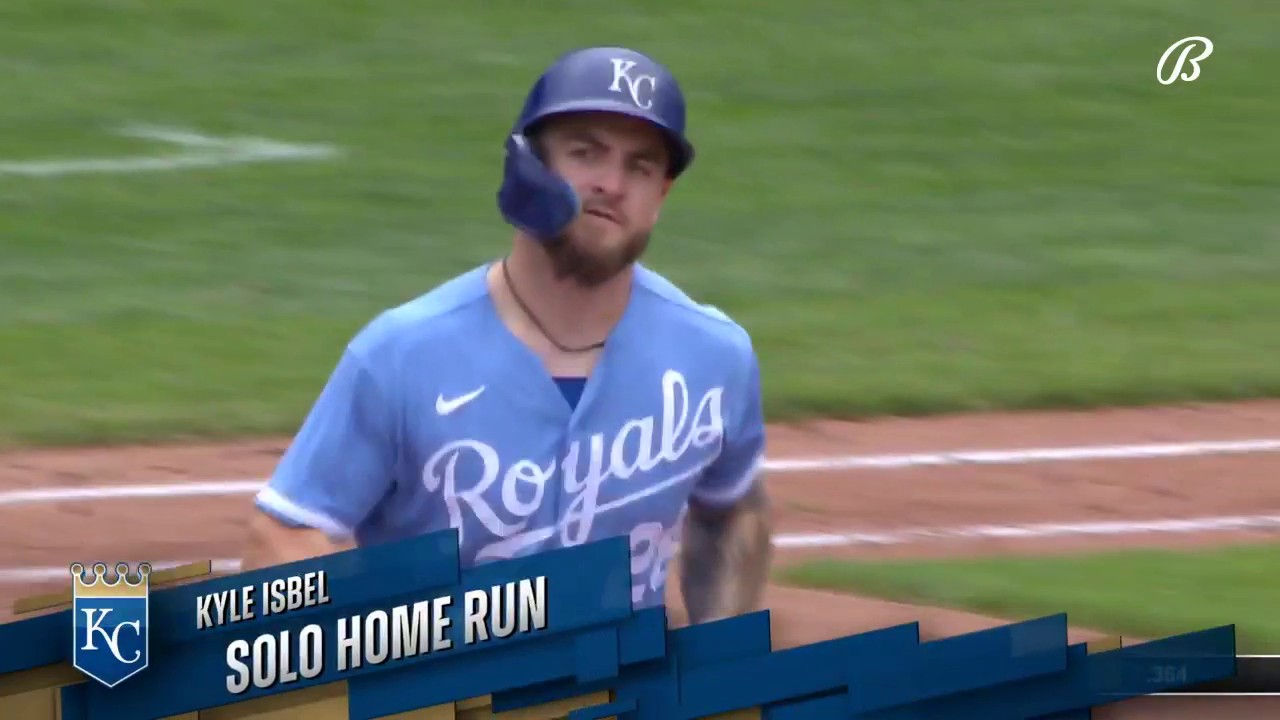 Royals Daily on X: Kyle Isbel hits his first HR of the season