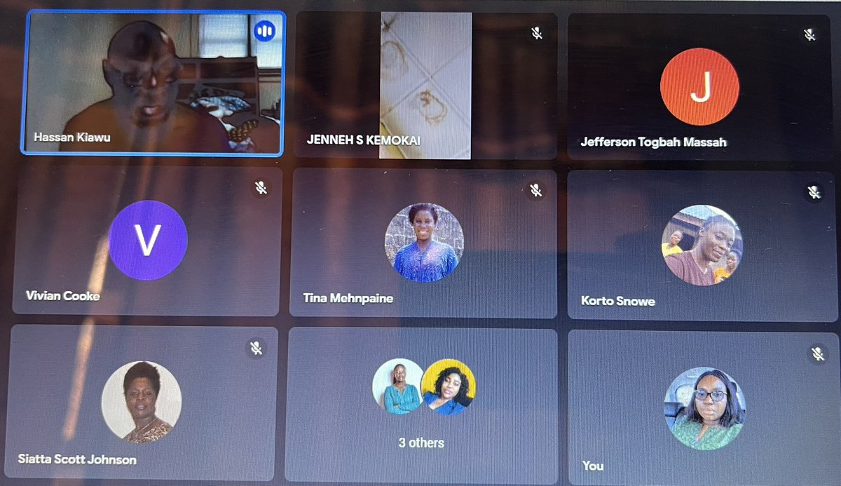 I had the opportunity to talk to female newsroom leaders from Liberia on Ethical Standards for Quality Journalism and Newsroom Structure. We have common challenges but Sierra Leone has made more progress in getting women journalists at the top. <a href="/FeJAL/">faizal saharuddin</a>