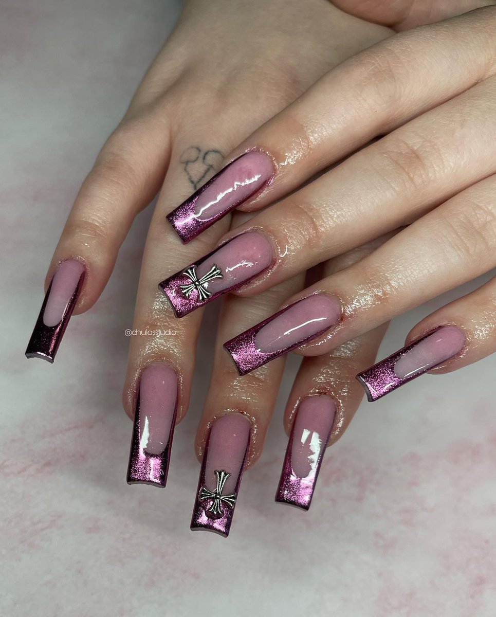 kushmamasita's tweet photo. Pink on pinkk chrome nails 
✨DM for Nail Appointments 

instagram: @chulasstudio 🌸
facebook: Chula’s Studio 💻
Tiktok: @chulasstudio 🎶

📍Winston-Salem, NC
.
.
.
.
.
.

#chromefrenchtips #chromepowdernails #chromenails #pinkchromenails #crosscharmnails #taperedsquarenails https://t.co/TRflxOYbzE