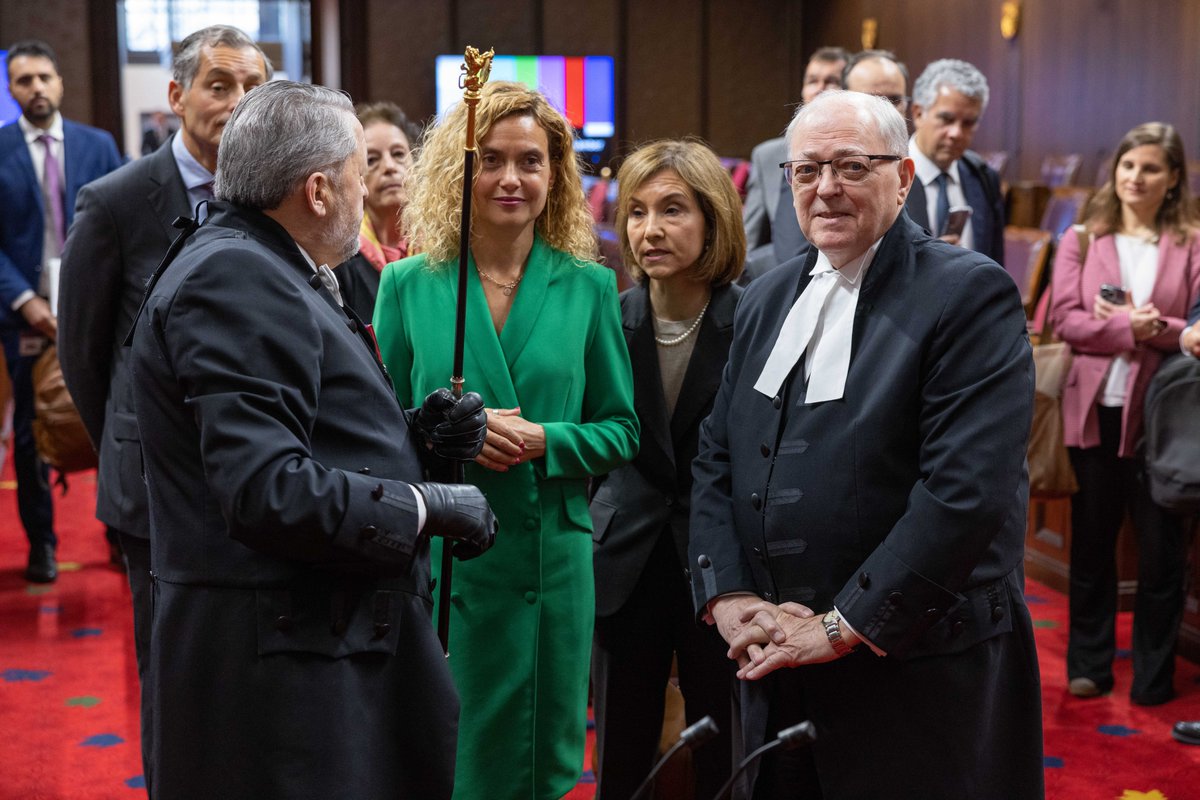 I was delighted to host Her Excellency Meritxell Batet Lamaña, Speaker of the Congress of Deputies of Spain, at the Senate today. We engaged in discussions on our joint efforts toward economic recovery in the wake of the COVID-19 pandemic and the war in Ukraine.