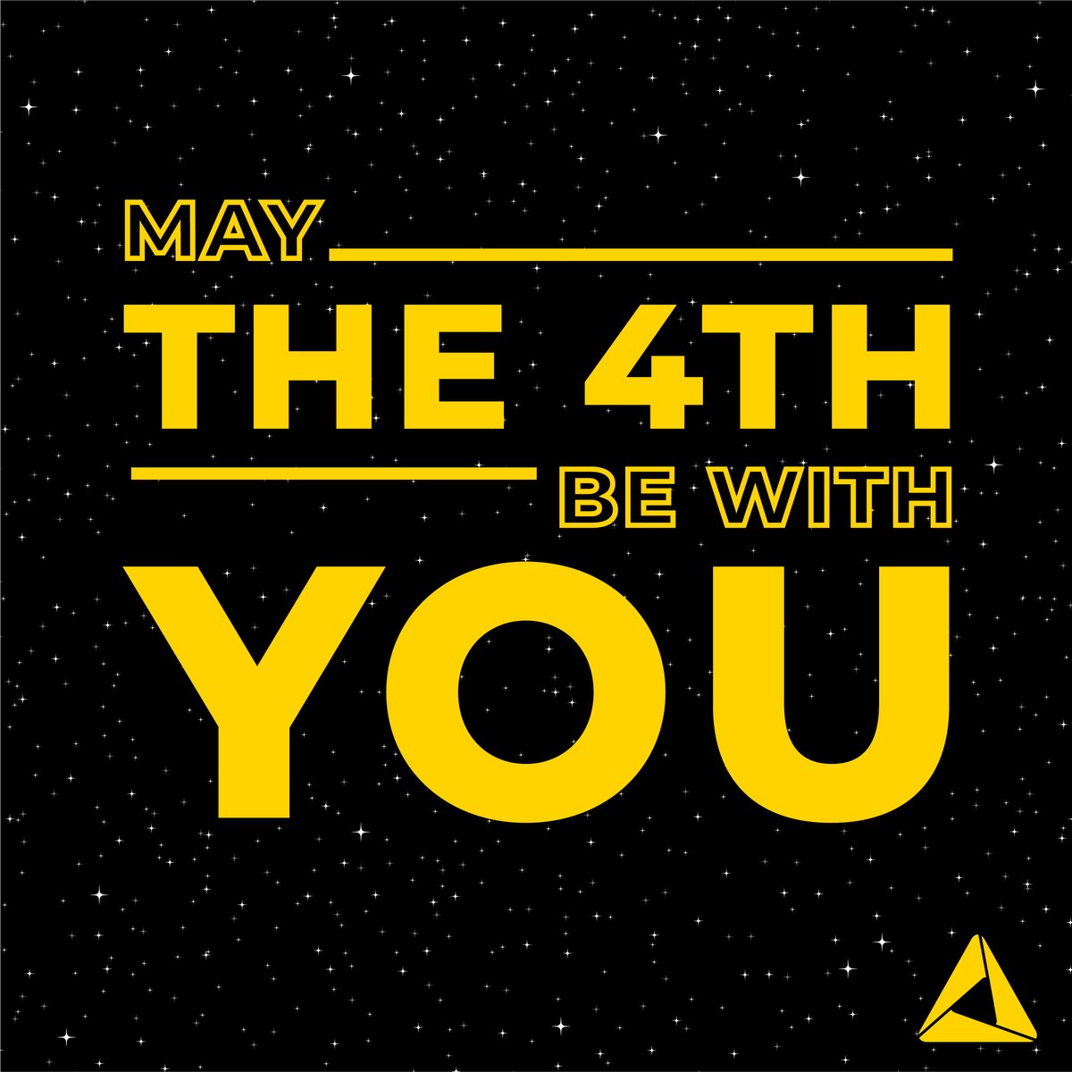 ThinkTrio's tweet photo. "The Force will be with you. Always." –Obi-Wan Kenobi

#ThinkTrio #StarWarsDay https://t.co/b1cnmuwFoO