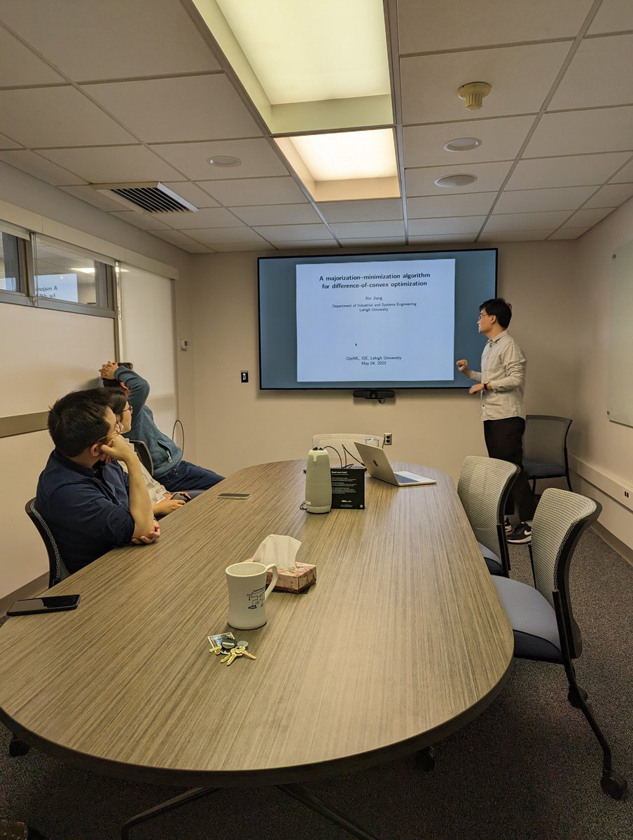 LehighOptML's tweet image. Final OptML meeting of Spring 2023.  Have a great summer, everyone!