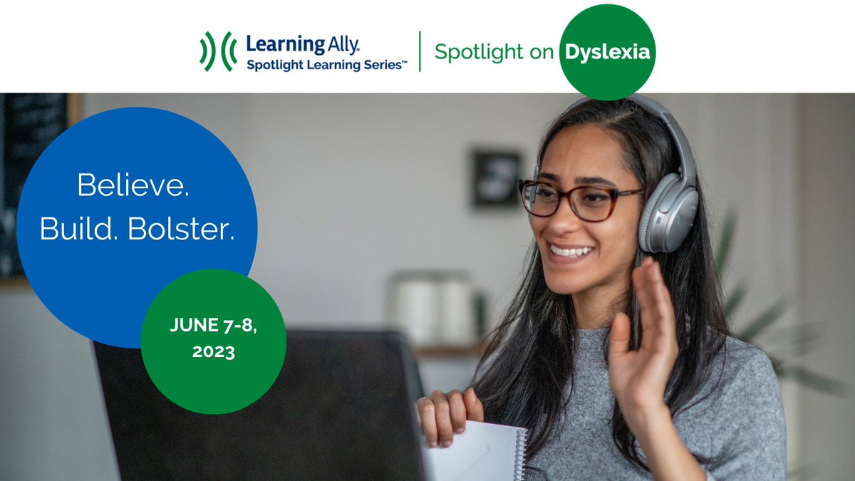ally_epc's tweet photo. Join us for an illuminating experience at Learning Ally's Spotlight on Dyslexia! Learn about the latest research, connect with experts, and gain insights on supporting students with dyslexia. Register now and be a part of this transformative conversation! https://t.co/rDLRX5axek https://t.co/1KkQuxygfH