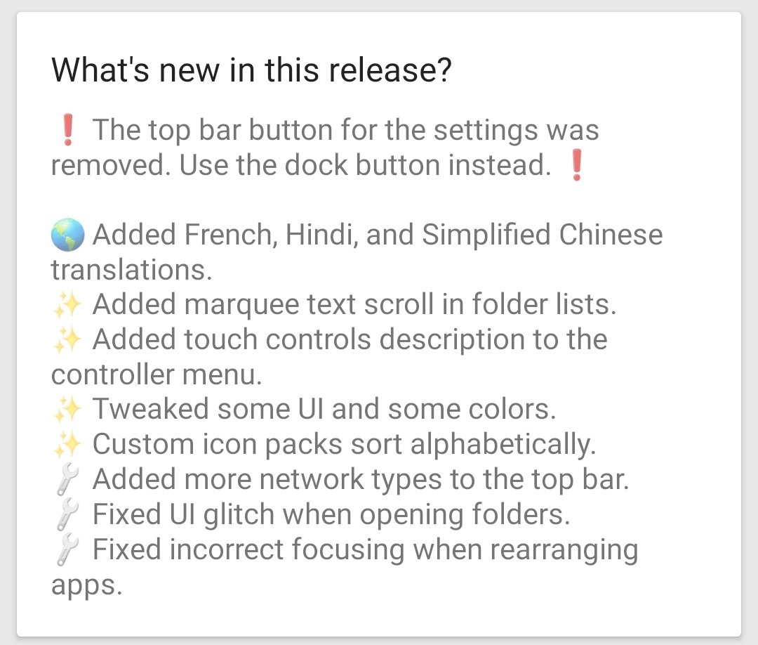 LikeEich's tweet image. #ConsoleLauncher version 103 is rolling out today! Here&apos;s what changed:
