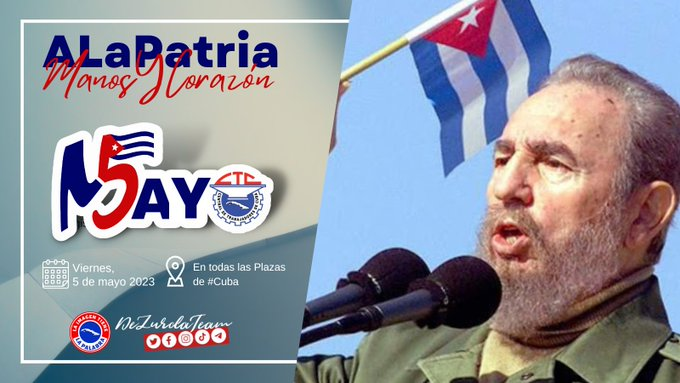 A la Patria🇨🇺 Manos🙌 y Corazón❤️.