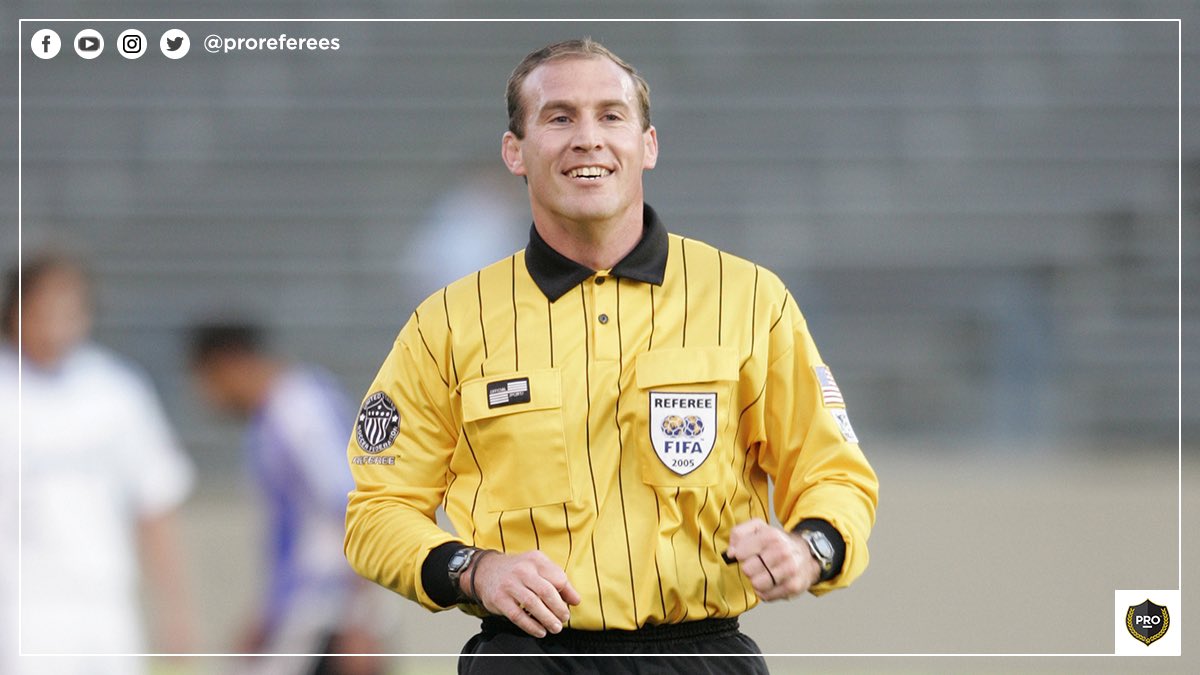 PROreferees's tweet photo. 🖤// It is with a heavy heart that the Professional Referee Organization has learned of the passing of long-time MLS and FIFA Referee Terry Vaughn >> https://t.co/QlqgDIy7fu.

Our thoughts are with Terry's family at this extremely difficult time. 

#LetsTalkAboutHD https://t.co/KHmIJboknY