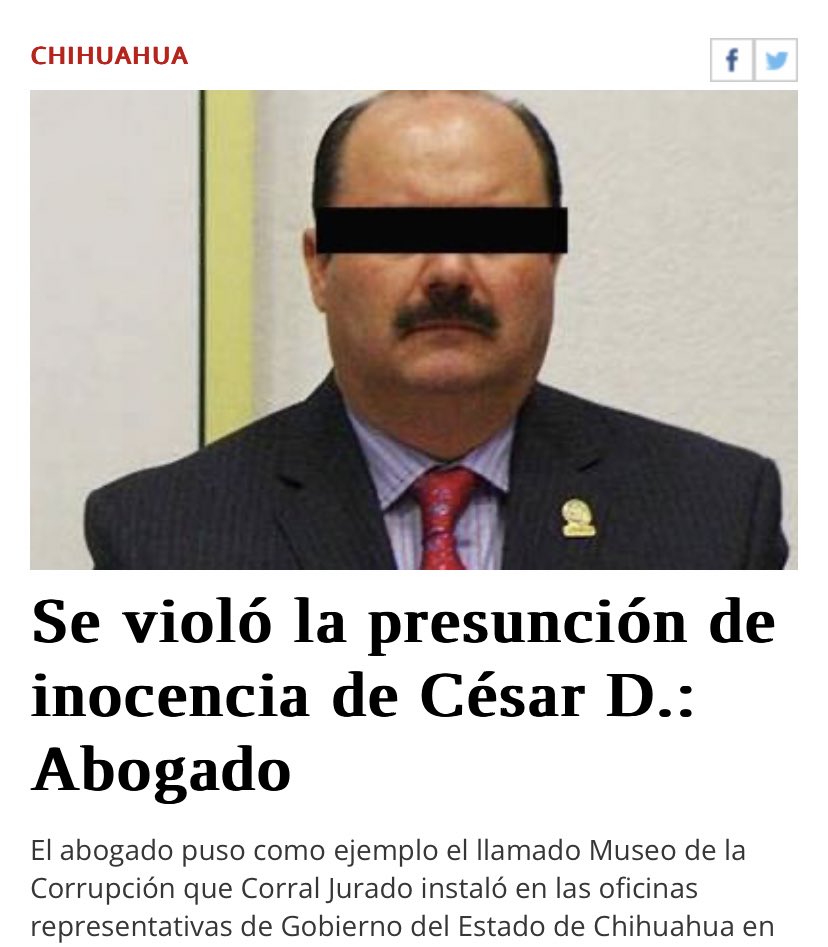 Rabi Isaac Crewpash on Twitter "César Duarte sale hoy. Mi gente