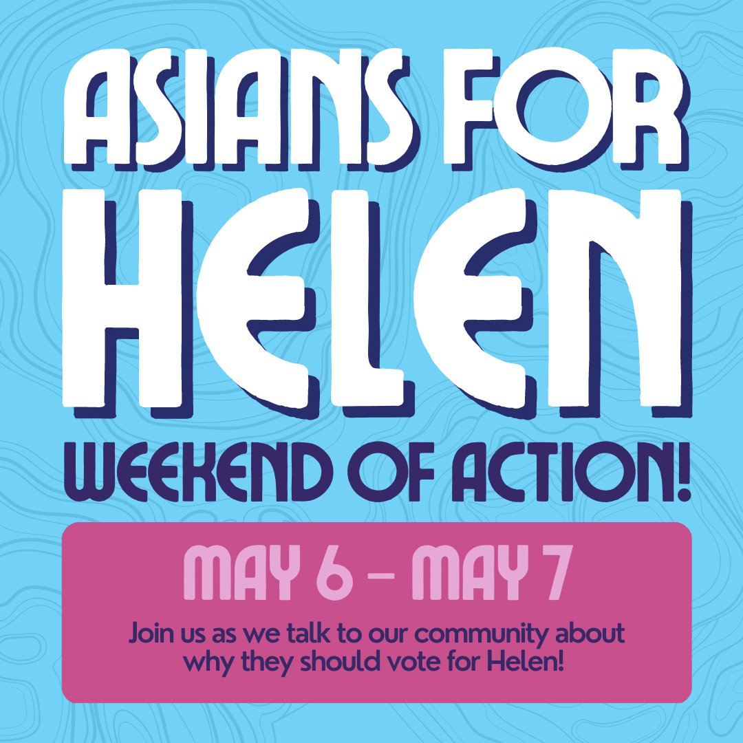 Join us for our weekend of action in Philadelphia! We'll be knocking doors to get the vote out for Helen Gym and our other endorsed candidates! Bring yourself and a few friends to let our communities know which candidates value them the most! Sign up now: apipa.vote/events