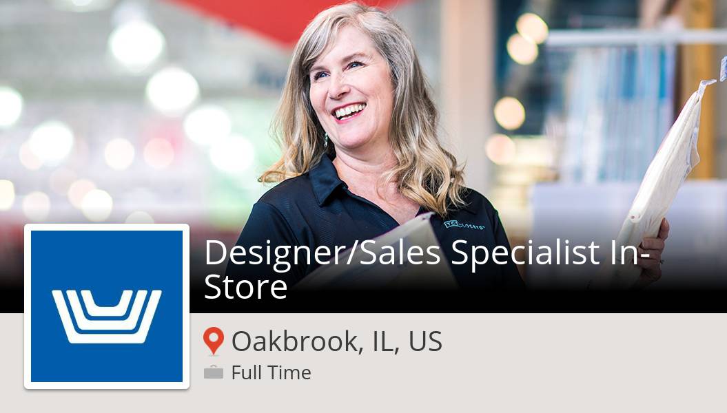 #Designer/#Sales Specialist In-Store needed in #Oakbrook, apply now at #TheContainerStore! #job workfor.us/containerstore… #UncontainableCareers