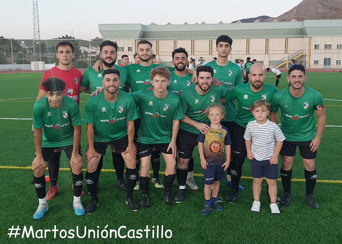 CulturalDeport2's tweet photo. 🟢⚫📷 Nuestro Xl titular!!
🏆#SUBDELEGADA ⚡
⚽🏃

#MartosUniónCastillo
#CDTuccitana_es_Cantera https://t.co/PRfjAhS8cX