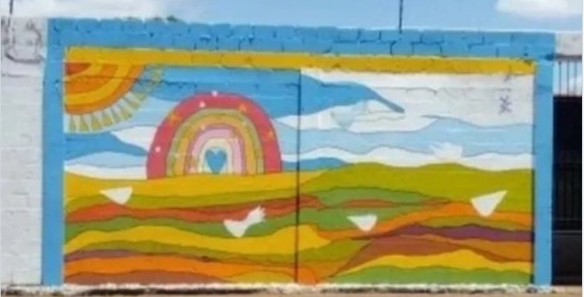 QUE BONITO EL MURAL QUE PINTARON LOS NIÑOS DENTRO DEL ESPECTRO AUTISTA DEL TIGRE EDO. Anzoátegui.
Todos los Alcaldes del país debemos tener uno. 
En Los Salias lo haremos en los próximos días en apoyo a estos excelentes artistas.