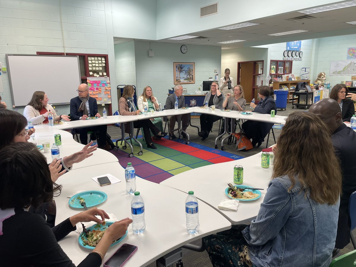 Ellen Rogers (she/her) (@eroteaches) on Twitter photo My heart is full! Listening to our 5th graders talk with <a href="/iborganization/">International Baccalaureate</a> Leadership about Exhibition and what it is like to be a student Belvedere. It was a deserved honor for our school to have the Director General and Board members see our passion for the IB in person. <a href="/ibpyp/">IB PYP</a> My heart is full! Listening to our 5th graders talk with <a href="/iborganization/">International Baccalaureate</a> Leadership about Exhibition and what it is like to be a student Belvedere. It was a deserved honor for our school to have the Director General and Board members see our passion for the IB in person. <a href="/ibpyp/">IB PYP</a>
