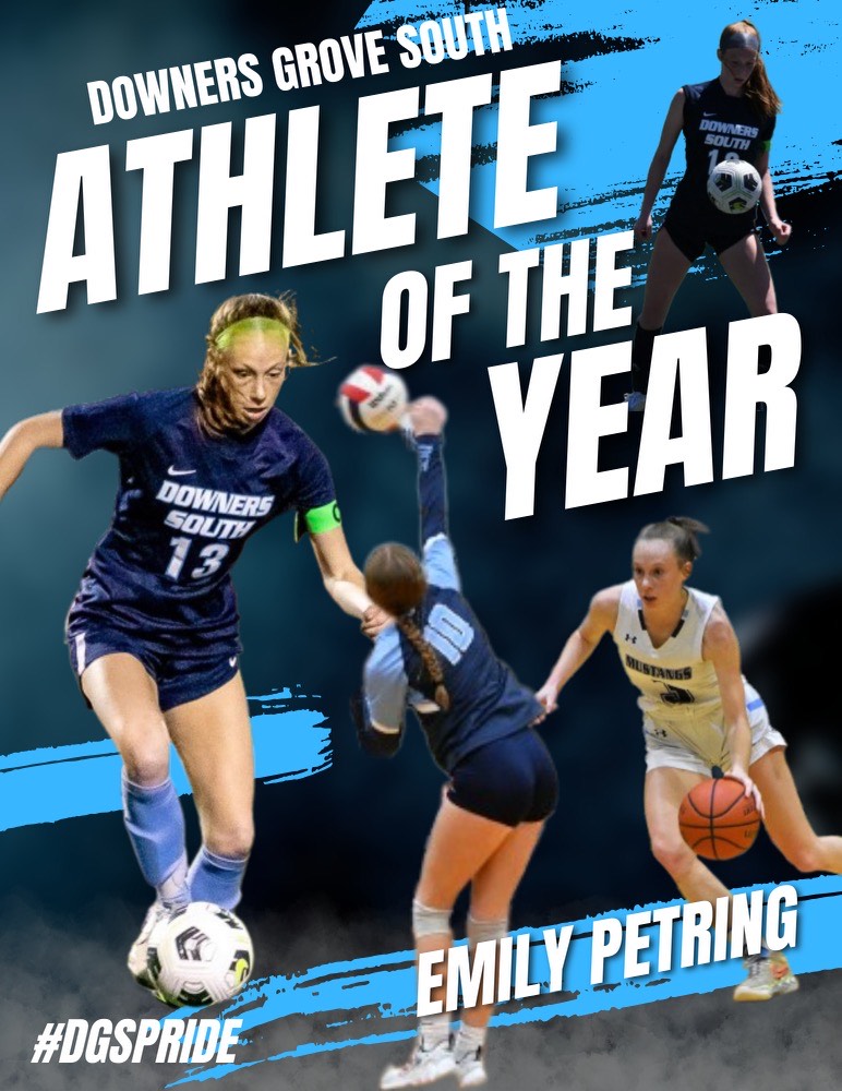 Congratulations to our Class of 2023 Athletes of the Year!  

Emily Petring - Volleyball, Basketball, Soccer
Mack O'Halloran - Football, Track

#DGSPride <a href="/dgsvball/">Downers Grove South Girls Volleyball</a> <a href="/DGSgirlsBBALL/">Downers Grove South Girls Basketball</a> <a href="/DGSGirlsSoccer/">Mustang Girls Soccer</a> <a href="/DGS_Football/">DGS Football</a> <a href="/DGSouthTF/">DGS Track & Field</a>