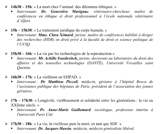 SFFEM_asso's tweet photo. La vie, le corps et la mort: réflexion juridique et éthique.

Colloque les 1er et 2 juin.

Anthropologues, historiens, juristes, médecins, biologistes, vétérinaires, et X Emmanuelli &amp; J-F Delfraissy pour venir conclure ces deux journées. 

@univ_paris_cite|https://t.co/tXWQI0lURE https://t.co/Q69fIJRXBG