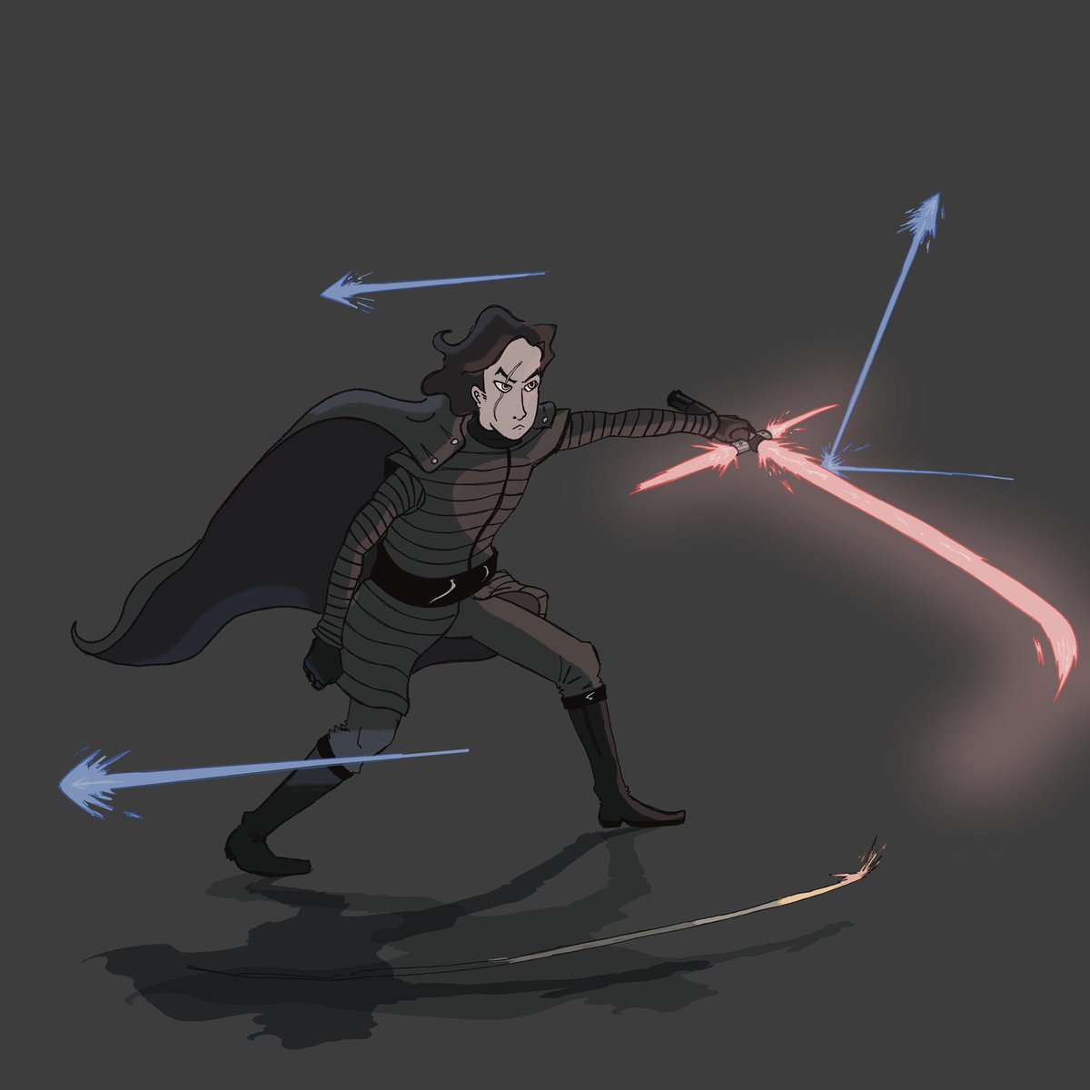 #May4thBeWithYou Happy Star Wars day, chums. Totally didn’t realise it was until a little while back, why am I never prepared. Good to put ‘pen’ to ‘paper’ and get my sketch on.