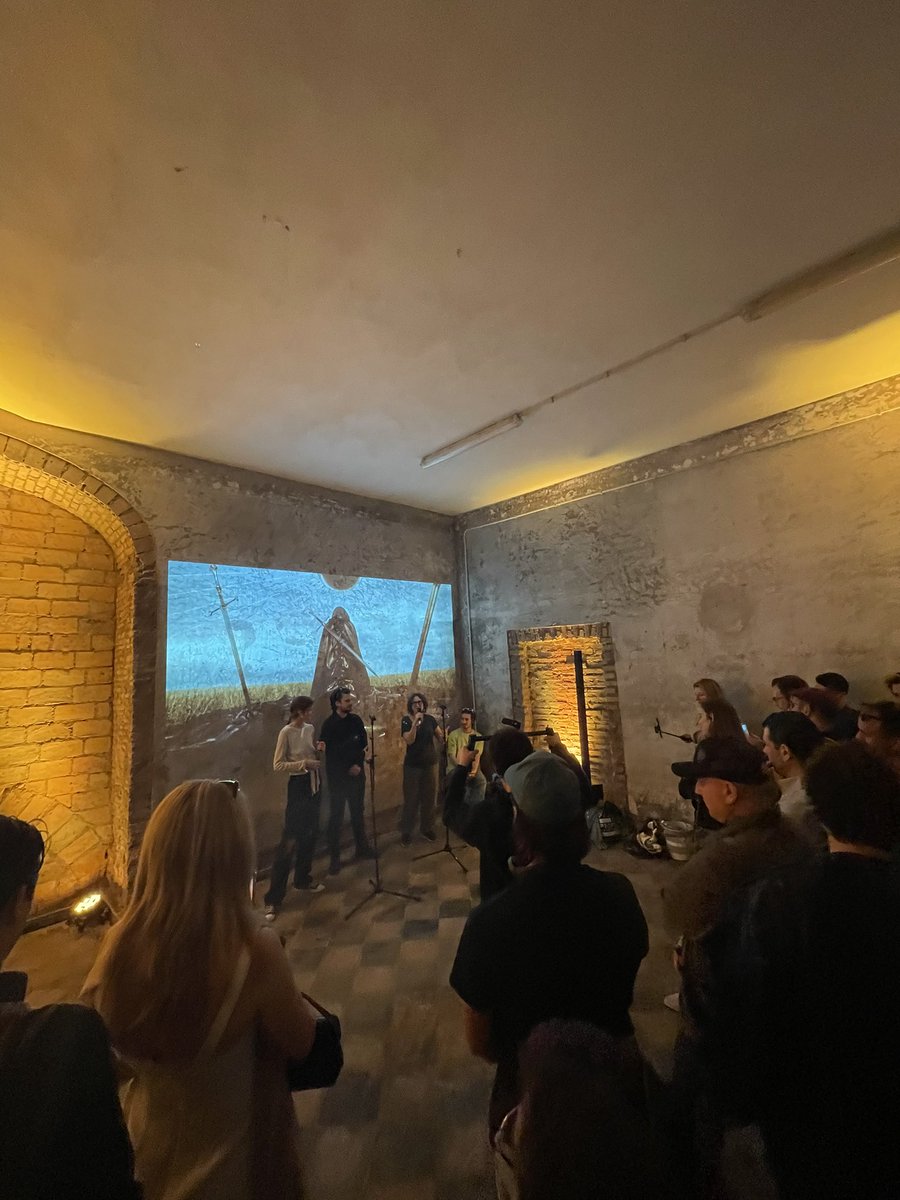 Official opening of @NFTRome_ let this be a start to something big 🇮🇹🎨✨

Happy for <a href="/micolmicolmicol/">micol</a> who organises the first <a href="/verticalcrypto/">VERTICAL</a> at home 🤍 congratulations to <a href="/SuperchiefNFT/">SuperchiefGalleryNFT</a> and <a href="/Grandenchilada/">Judy Mam</a> of <a href="/PowerDada/">DADA</a> 🤌