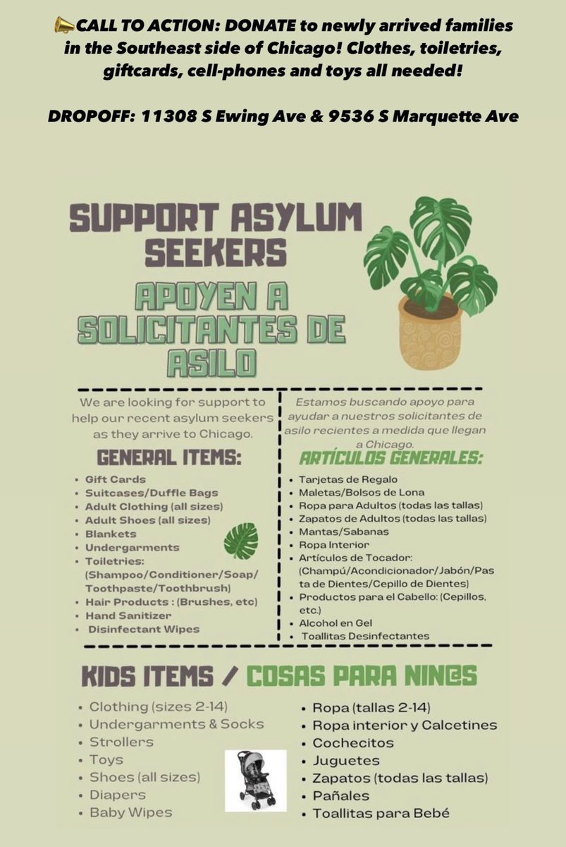 lindaaflorr's tweet photo. 🚨Call to Action🚨 

We are in need of donation for newly arrived families who have been sleeping on the floors of the 4th police district. These families deserve better and SE community groups are mobilizing to make sure they are treated with dignity. https://t.co/uo9v5kggEv