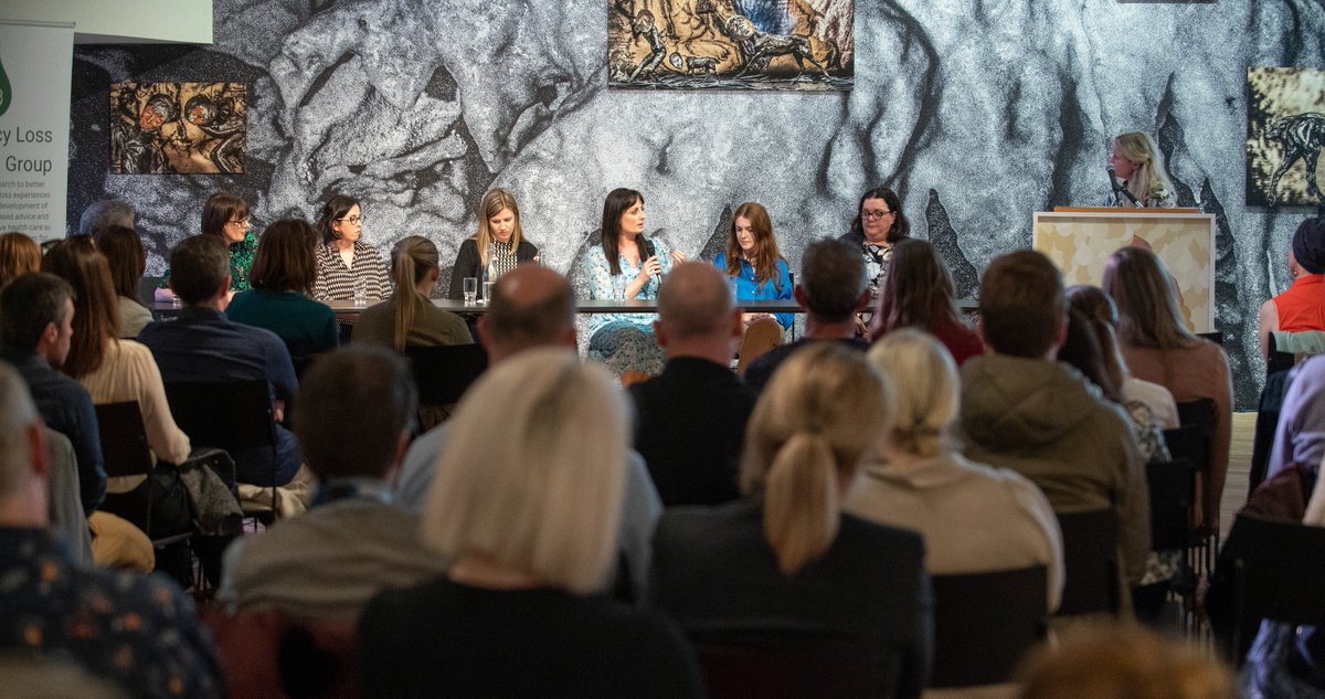 PregnancyLossIE's tweet image. We were truly privileged to have @MoynihanMaria chair our panel discussion, &quot;Breaking the silence &amp;amp; stigma around #PregnancyLoss&quot;, at our website launch yesterday evening @glucksman @UCC
ucc.ie/en/pregnancylo… #PLRG_PLATFORM