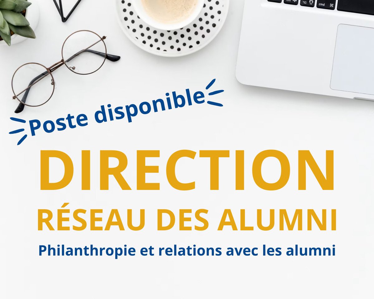 lalUMniumoncton's tweet photo. OFFRE D'EMPLOI | Le secteur Philanthropie et relations avec les alumni est à la recherche d'une direction, réseau des alumni.😮🙌😀

👉Pour plus d'information : https://t.co/wmXqZu1HXs https://t.co/jyWtuIPDwk