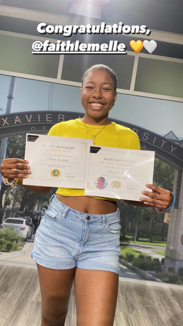 XulaMassComm's tweet image. Congratulations for your continued excellence in the department: @Dmv_Scott, Faith LeMelle, Scott Tunstall, and @leahessclark.