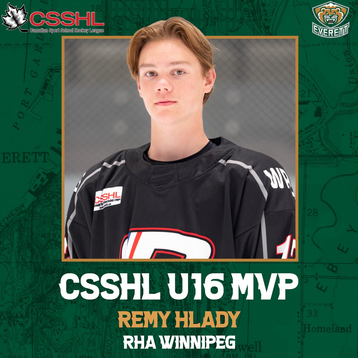 WHLsilvertips's tweet photo. PROSPECT UPDATE: 2022 8th-round pick Remy Hlady has won @CSSHL U16 MVP!

Hlady posted 27 goals and 29 assists in 35 games, helping lead @rha_winnipeg to the U16 league title.

Congrats Remy! https://t.co/bPSuS4TgJ4