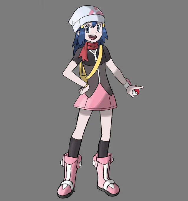 minor lil dawn redesign since she didnt get one for bdsp 