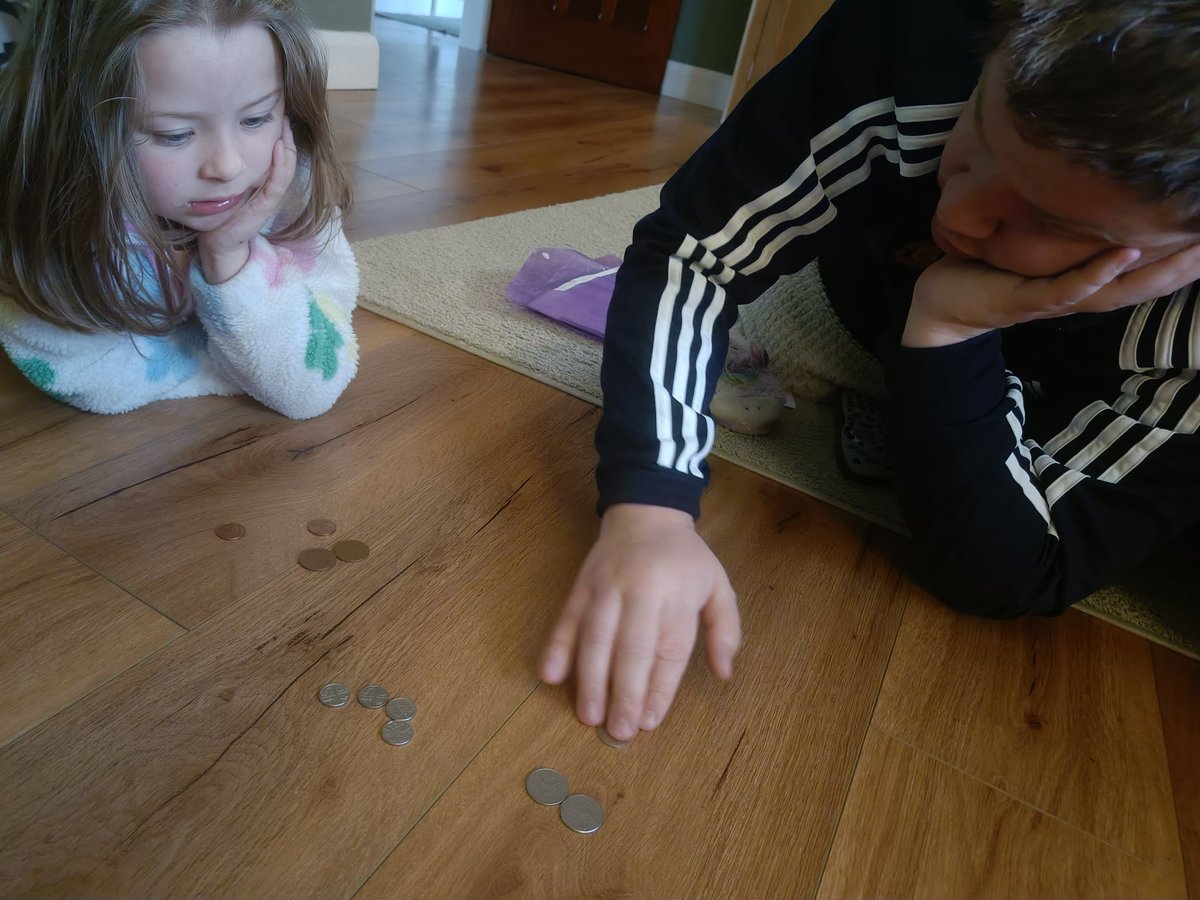 cmcdermott15's tweet photo. When an unreturned trocaire box comes in handy ๐ช๐ #learningmoney https://t.co/TH4VFlk8AL