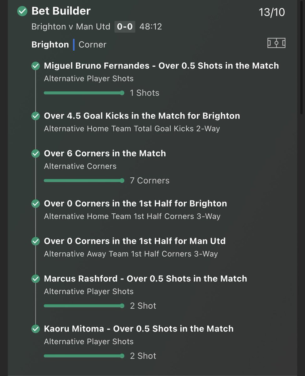 GGeezerTips's tweet image. DONE AND DUSTED BY HALF TIME 💥

3 winning bet builders in a row in our VIP group ✅

Drop us a message to get involved 📥