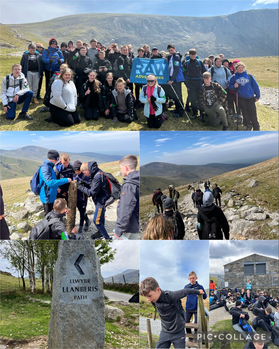 A great experience today for the students trying to ascend Snowdon, unfortunately the weather stopped us from reaching the summit.

But they demonstrated a positive attitude and resilience throughout the day! 
We are proud of them all! 
<a href="/WintertonWCA/">Winterton Academy</a>