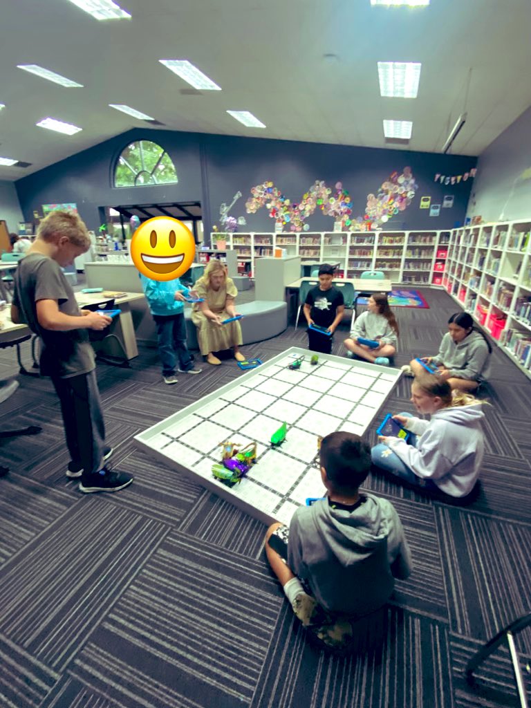 Who says the students get to have all the fun! Shackelford teachers and principals join in with students as they battle Kamigami bug bots! <a href="/ShackelfordWISD/">Shackelford Elem.</a> <a href="/WaxahachieISD/">Waxahachie ISD</a> #limitless