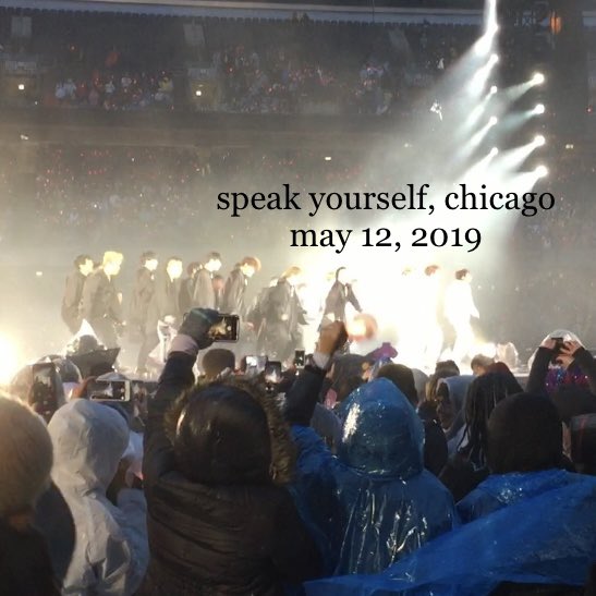 poursomesuga's tweet photo. "the last time i was in chicago was for the wings tour 7 years ago" 

- min yoongi, who has been in chicago for 4 other shows since the wings tour, where i literally took these pictures of him in the flesh https://t.co/cE7RXFG7Yy