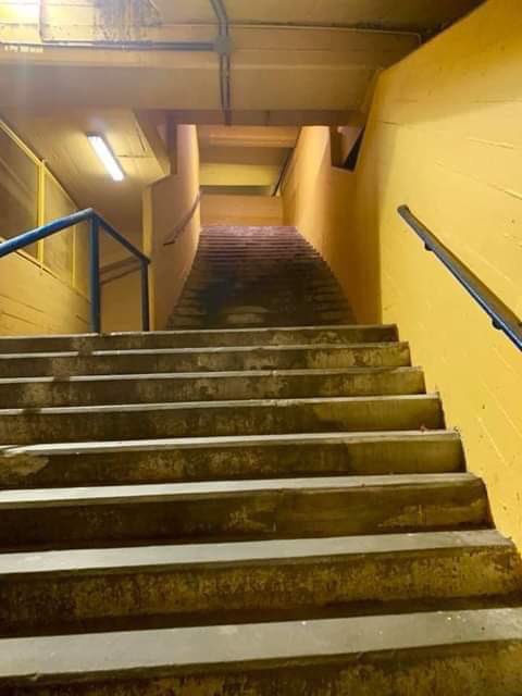 La escalera al paraíso.