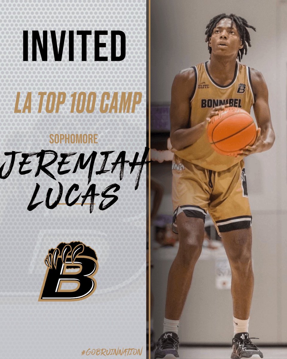 Congrats to Jeremiah and Gavin for making the LA Top 100 camp! The future is bright on Bruin Drive! These are only 2 of the horses in our barn!!!