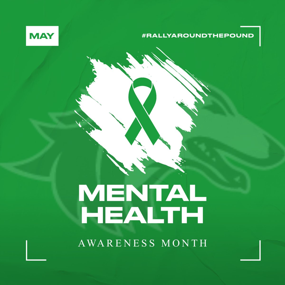 SIU_DawgPound's tweet photo. You are not alone 💚

May is Mental Health Awareness Month, an important time to check in on your loved ones and even yourself.

MORE MENTAL HEALTH RESOURCES HERE: https://t.co/NRxfkMZKXU https://t.co/Qh40kK5Ww2