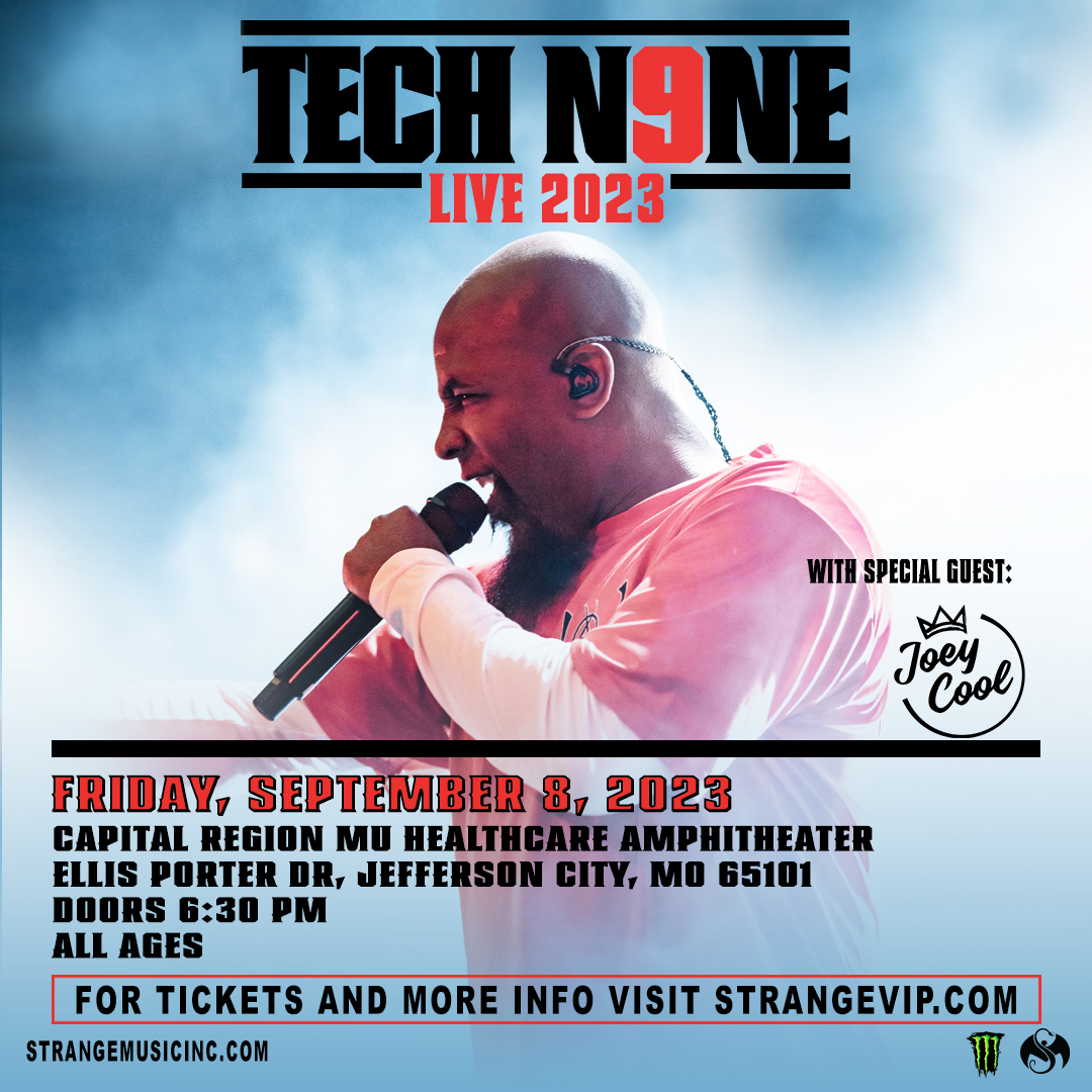 JEFFERSON CITY, MO! @TechN9ne is headed your way on September 8th! Get your tickets at strangevip.com!