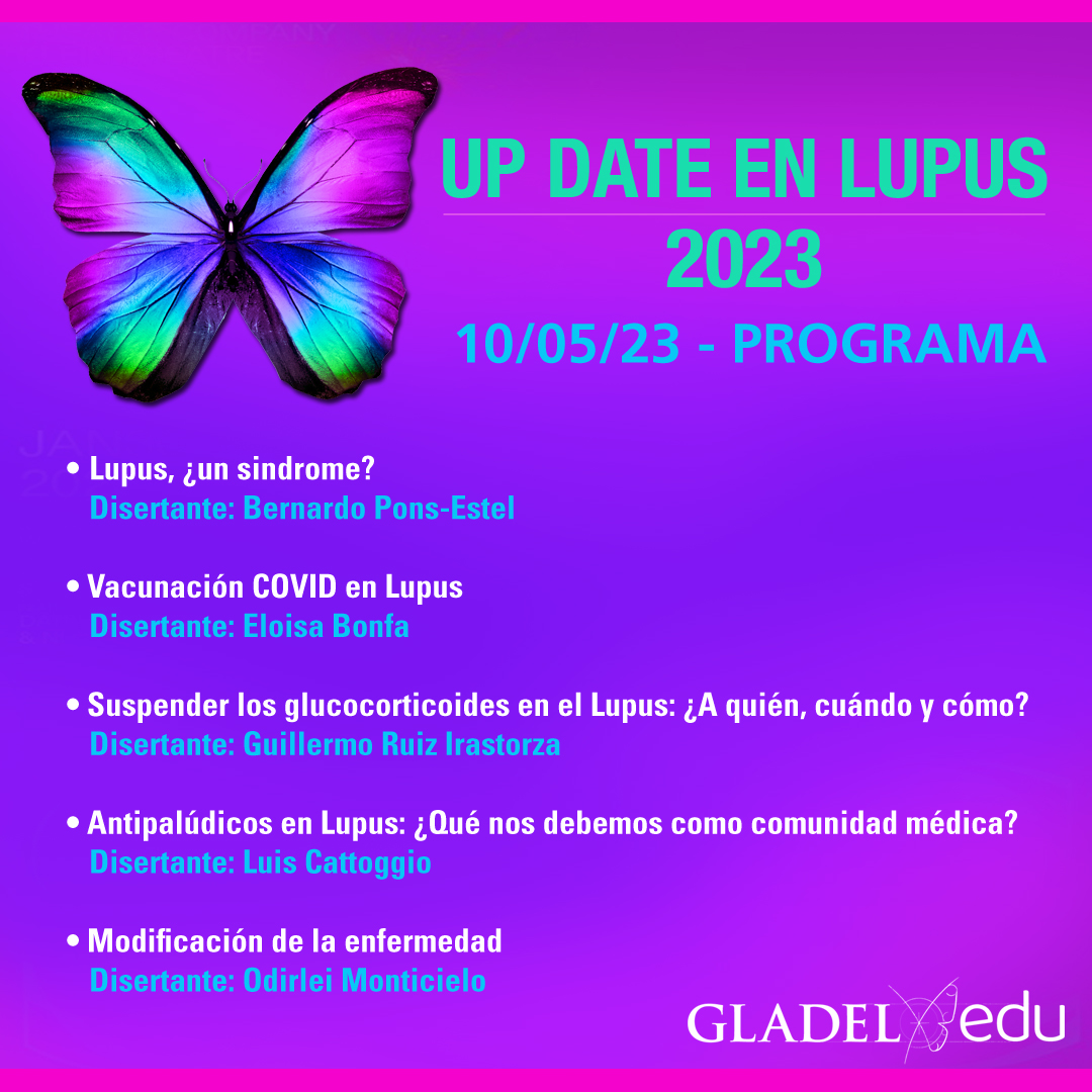Conoce nuestro temario para el #DíaMundialDelLupus #10Mayo

Regístrate aquí: us06web.zoom.us/webinar/regist…