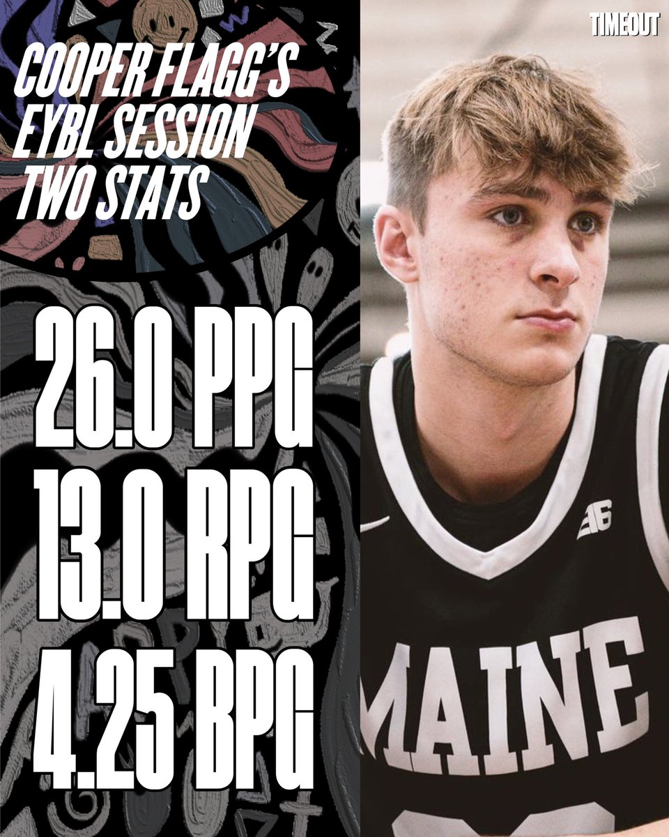 Timeout (@timeoxt) on Twitter photo Cooper Flagg has been coming different to start the summer off, Eybl Session 2 was a show 😈🔥 <a href="/maine_united_1/">Maine United Basketball</a> <a href="/Cooper_Flagg/">Cooper Flagg</a> <a href="/nikeeyb/">EliteYouthBasketball</a> Cooper Flagg has been coming different to start the summer off, Eybl Session 2 was a show 😈🔥 <a href="/maine_united_1/">Maine United Basketball</a> <a href="/Cooper_Flagg/">Cooper Flagg</a> <a href="/nikeeyb/">EliteYouthBasketball</a>