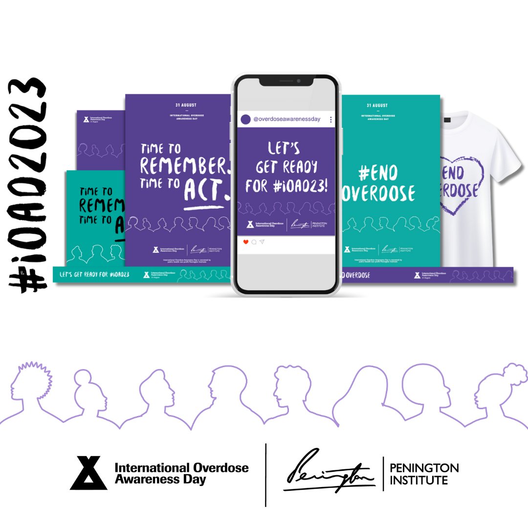 We are very excited to launch #IOAD2023 Theme & campaign resources! This year, we are recognising those people who go unseen. Learn more about the theme and download the #IOAD23 Campaign Kit here: overdoseday.com/campaign-resou…
#EndOverdose #WeSeeYou #OverdoseAware #Campaign #IOAD