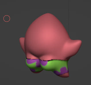 JokerTheDragon's tweet image. frist time really playing around in blender. 
and i can already make amazing butts! yay! xD