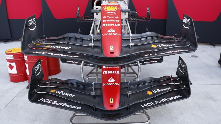 Junaid #JB17 on Twitter: "A closer look around the Scuderia Ferrari SF-23 front wing on display in Miami today. PHOTO CREDIT: Motorsport Images/Giorgio Piola #MiamiGP https://t.co/TlVJSYElFy" / Twitter