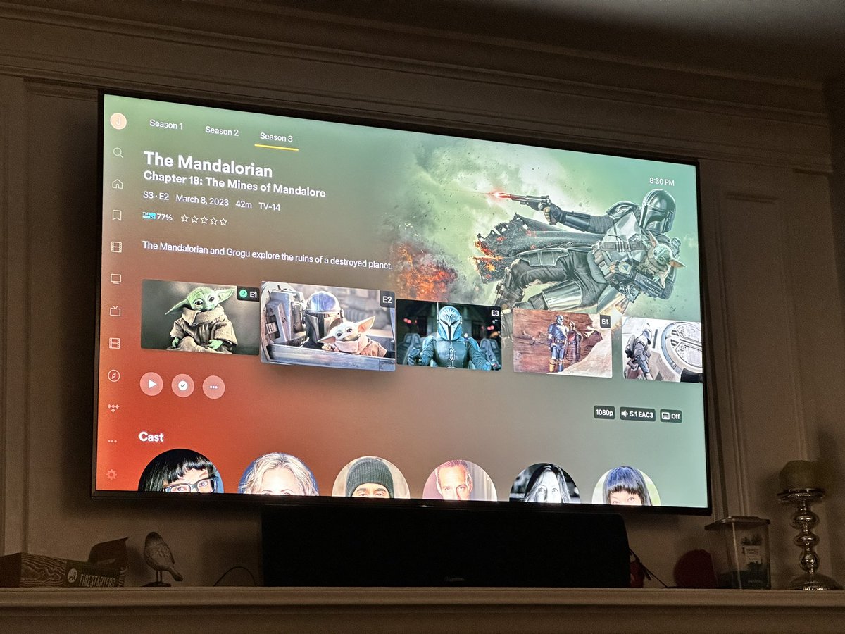 Seemed like a good day to watch a little Mandalorian. (No spoilers, only part way thru episode 2.)

#MayThe4thBeWithYou