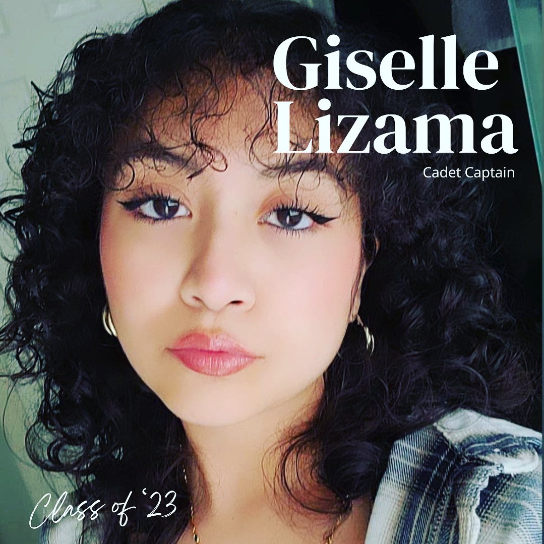 TX20103's tweet photo. Senior Spotlight✨: Today we celebrate C/Capt Giselle Lizama! A fourth year Cadet from Foster High School. Lizama plans to study graphic design at #UofH! https://t.co/mph0xSpJ9z