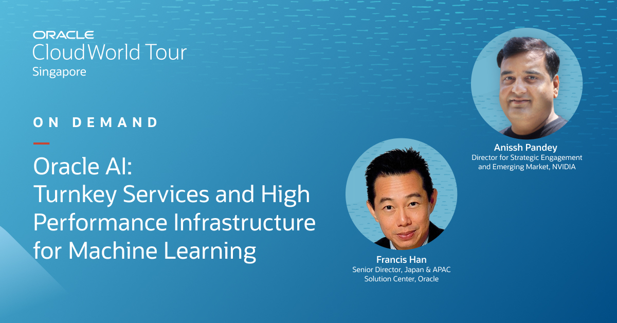 ShayneLibby's tweet image. OracleCloud: Did you know that #AI and #ML tools like #ChatGPT can be developed and deployed on our #Cloud Infrastructure? Tune in to #CloudWorld Tour Singapore on demand and learn more: social.ora.cl/6016OZ5z4
#OCW