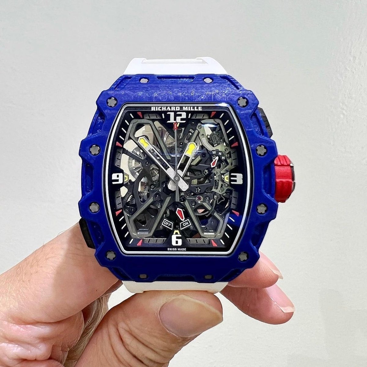 WORLDTIMER_'s tweet photo. 2022 Paper Brand New Richard Mille RM 35-03 Rafael Nadal Blue Quartz TPT Automatic Watch
.
Price and Watch Details 手錶價錢和詳情: https://t.co/rv5EpGA6lV
.
.
.
.
.
#RichardMille #RM035 #RichardMiller #watchcollection #jacobandco #highendwatches #luxuryStyle #rafaelnadal https://t.co/o9IjaU4UBe