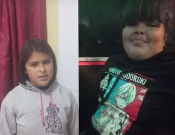 desaparecidaorg's tweet photo. Lucía Gaitán (12 años) y Brisa Gaitán (13 años) desaparecieron el 3/5 en Fiorito, Lpmas de Zamora, provincia de Buenas Aires. Por favor compartir, y si las ven avisar #Urgente a la policía local, o al ☎️ 911

#Fiorito #LomasDeZamora #BuenosAires https://t.co/BIwP60Ser5
