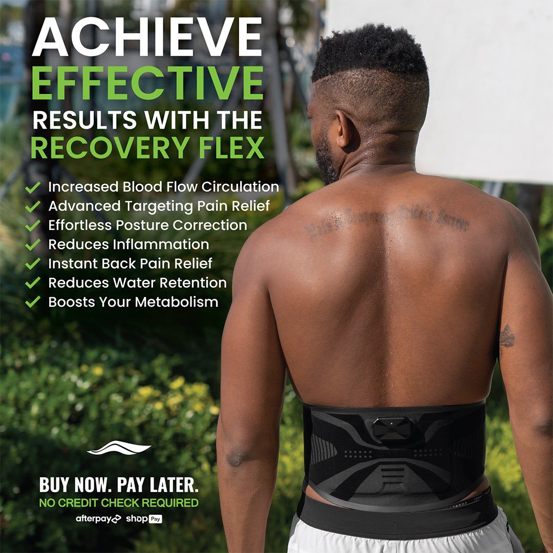 supmogo's tweet photo. Introducing SUPMOGO - the ultimate solution for #BackPain
Our innovative RecoveryFlex System provides targeted pain relief, posture correction, and core muscle strengthening. With advanced AI technology, it detects and locates the cause of your back pain for an effective solution https://t.co/dVkipCAWlv