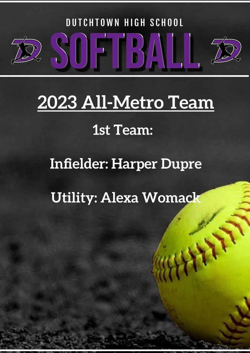 Thankful for the the recognition as a 1st team All-Metro Infielder! <a href="/LaTBoltsDupre/">Louisiana Thunderbolts Dupre 24/25</a> <a href="/Dtown_Softball_/">Dutchtown Lady Griffins Softball</a>